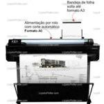 Impressora HP Designjet T520 Sucesso de vendas