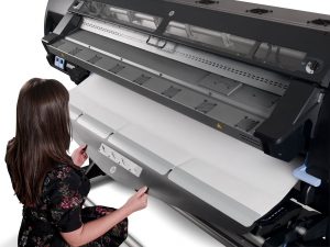 Na Série HP Latex você pode imprimir até tecidos !