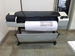 Impressora Plotter Usada HP Designjet T1300 em Cotia, Estado de São Paulo