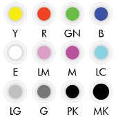 Plotter HP Fotografica com 12 cores. Fidelidade total ao seu projeto sem diferena de nuance de cor