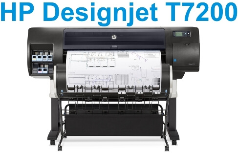 Impressora formato A0 para grandes produtoções, Plotter HP Designjet T7200