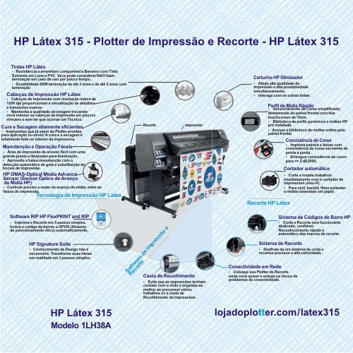 Saiba tudo sobre a HP Latex 315 Plotter de Impresso e Plotter de Recorte - Clique para abrir a imagem maior em outra pgina
