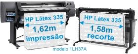 Plotter de Impresso e Recorte HP Latex 335