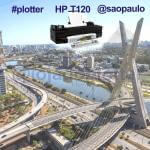 O menor preço em Impressora de Grande Formato, plotter, em @saopaulo é com a @lojadoplotter! A Cidade de São Paulo no Estado de São Paulo recebeu mais uma #plotter HP Designjet T120 !